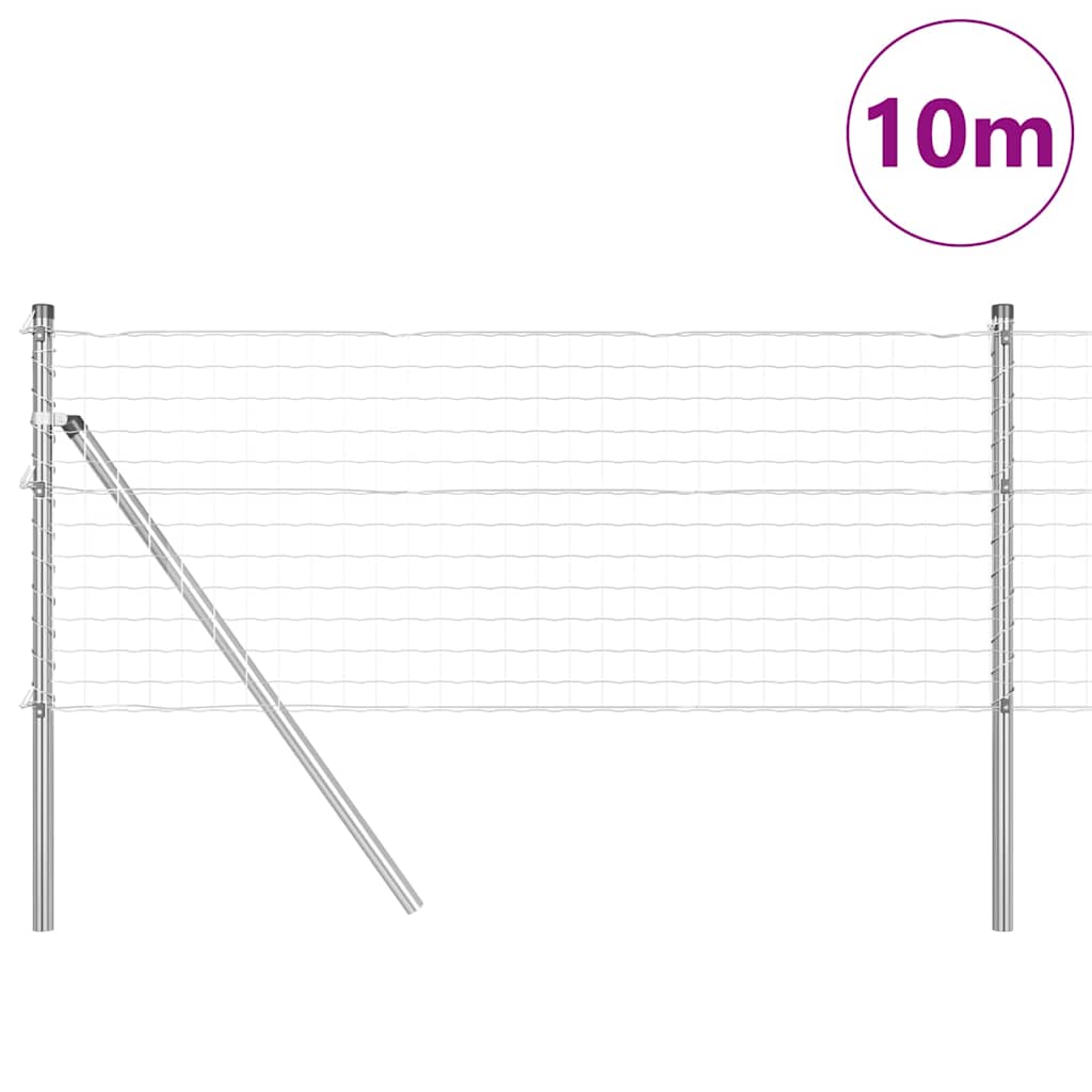 Ground Fix Geschweißter Drahtzaun 10 x 0,8 m (B x H)