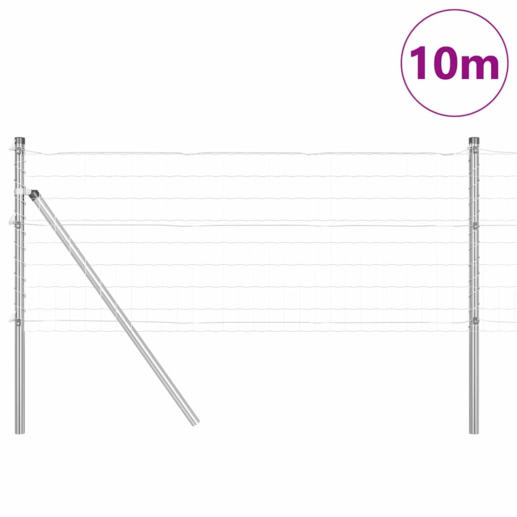 Ground Fix Geschweißter Drahtzaun 10 x 0,8 m (B x H)