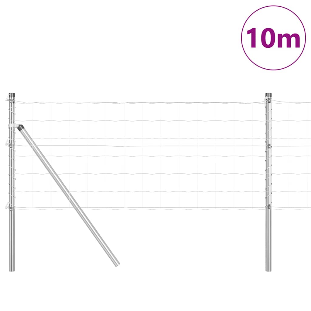Ground Fix Geschweißter Drahtzaun 10 x 0,8 m (B x H)