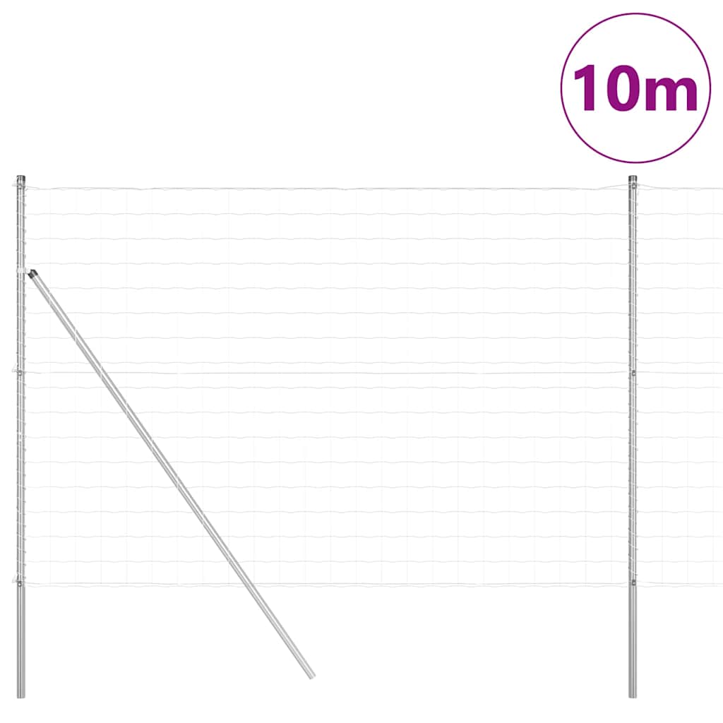 Ground Fix Geschweißter Drahtzaun 10 x 1,5 m (B x H)