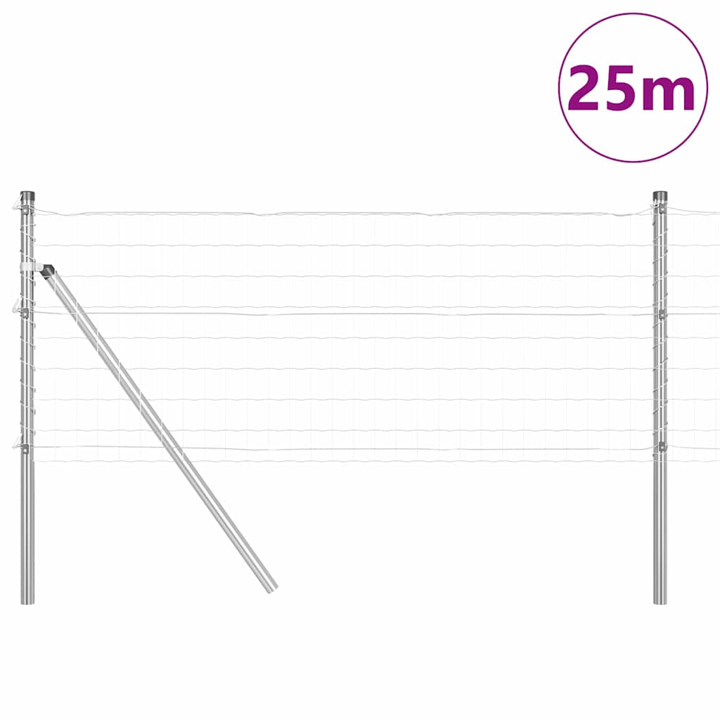 Ground Fix Geschweißter Drahtzaun 25 x 0,8 m (B x H)