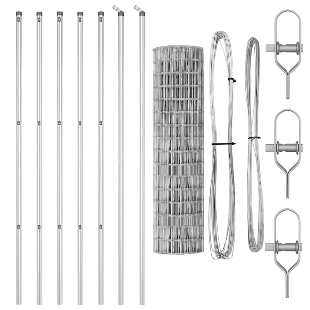 Ground Fix Geschweißter Drahtzaun 25 x 1 m (B x H)
