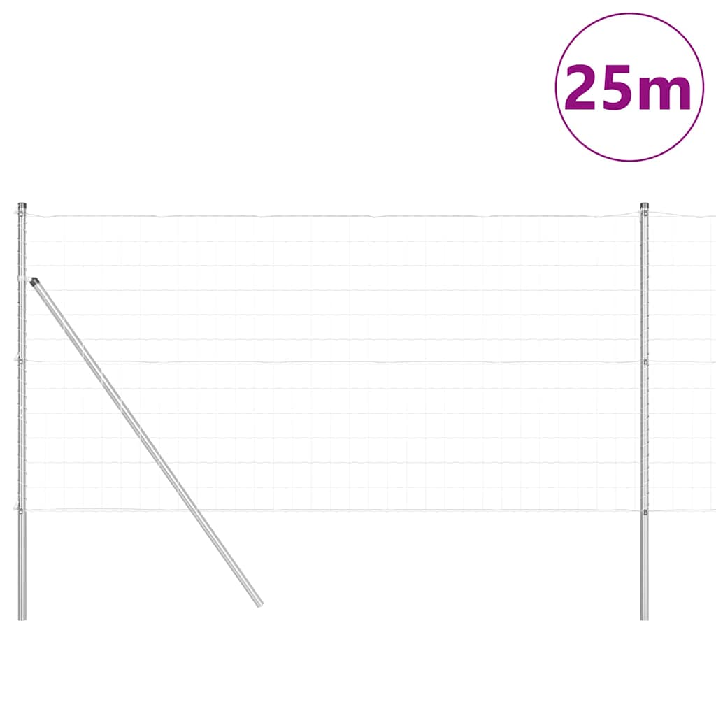 Ground Fix Geschweißter Drahtzaun 25 x 1,2 m (B x H)