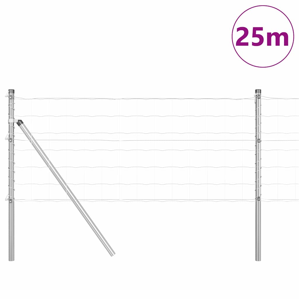 Ground Fix Geschweißter Drahtzaun 25 x 0,6 m (B x H)