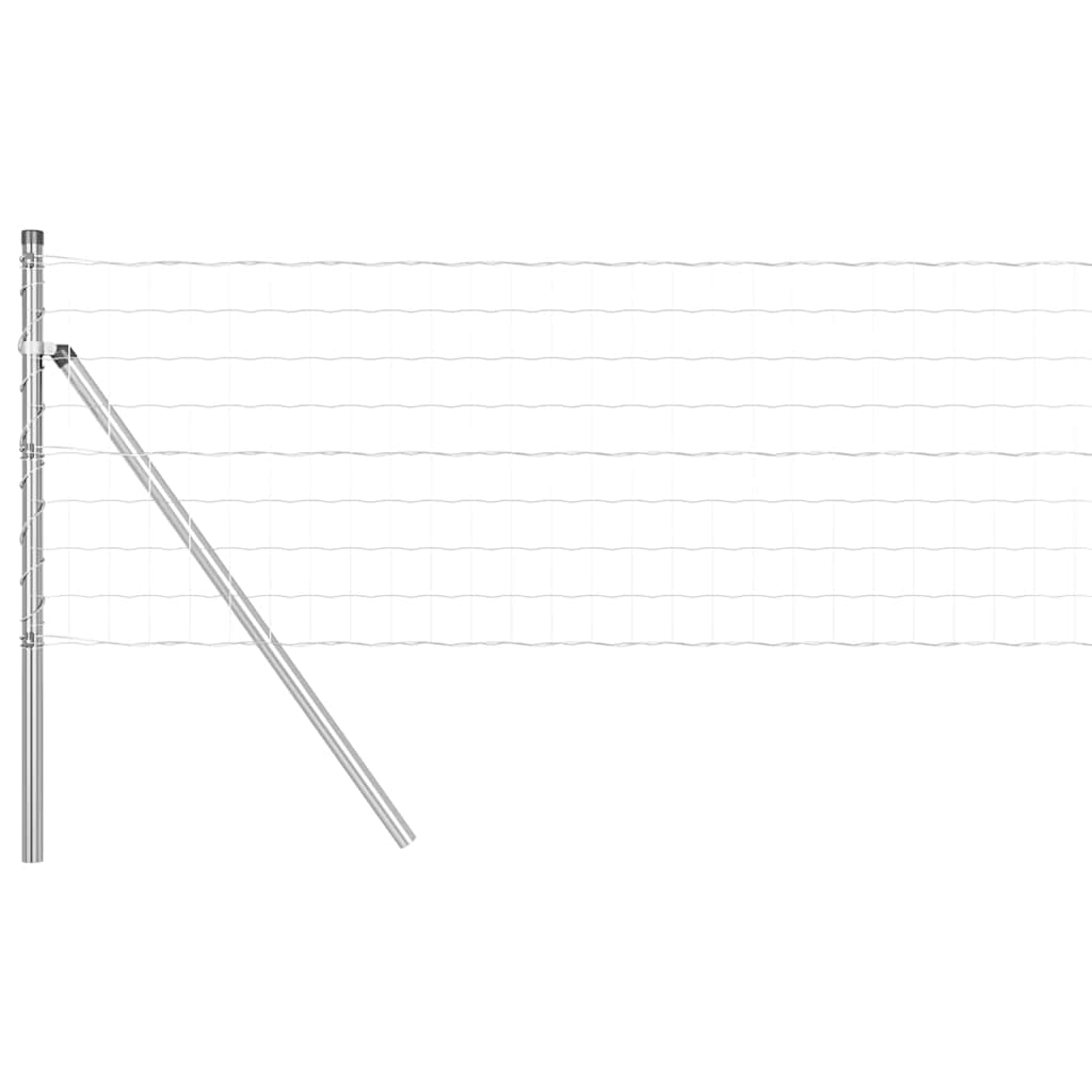 Ground Fix Geschweißter Drahtzaun 25 x 0,8 m (B x H)
