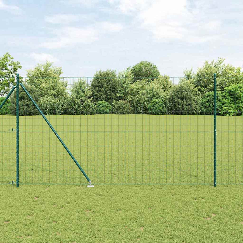 Schweißdrahtzaun mit Spikes 10 x 1,5 m (B x H)