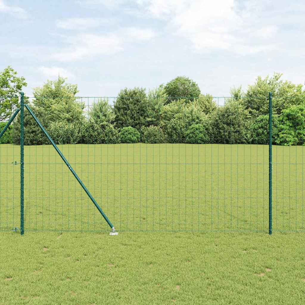 Schweißdrahtzaun mit Spikes 10 x 1,5 m (B x H)