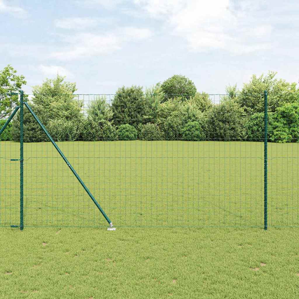 Schweißdrahtzaun mit Spikes 10 x 1,6 m (B x H)
