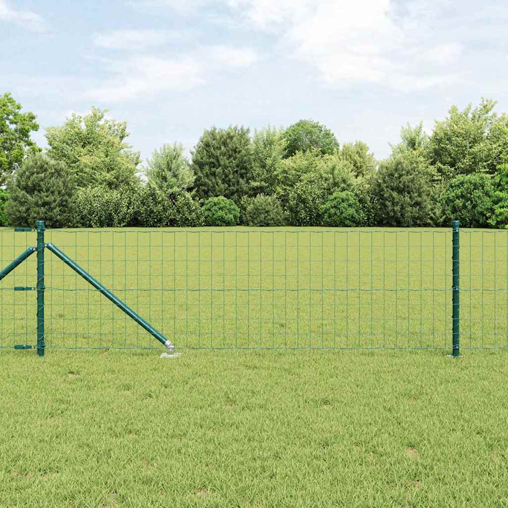 Schweißdrahtzaun mit Spikes 25 x 0,6 m (B x H)