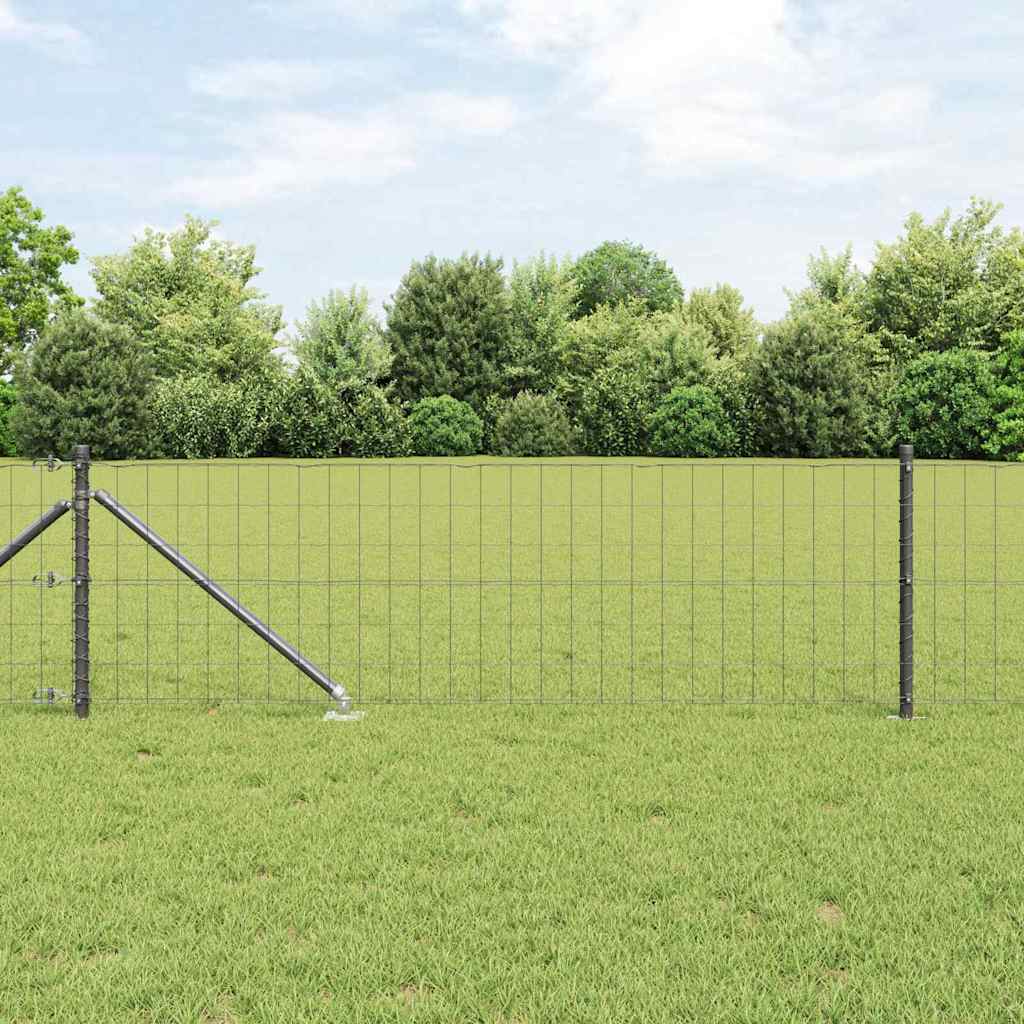 Schweißdrahtzaun mit Spikes 10 x 0,8 m (B x H)
