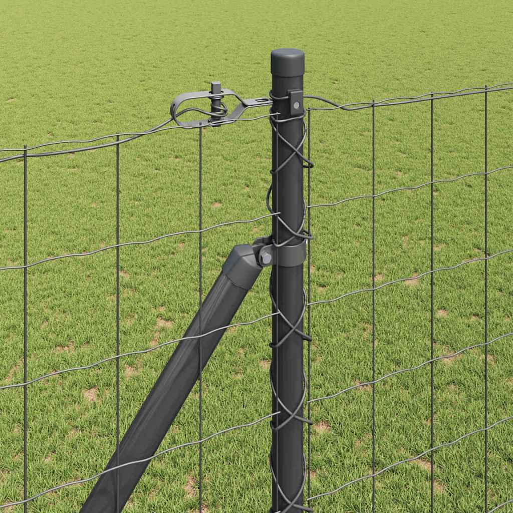 Schweißdrahtzaun mit Spikes 10 x 1,6 m (B x H)