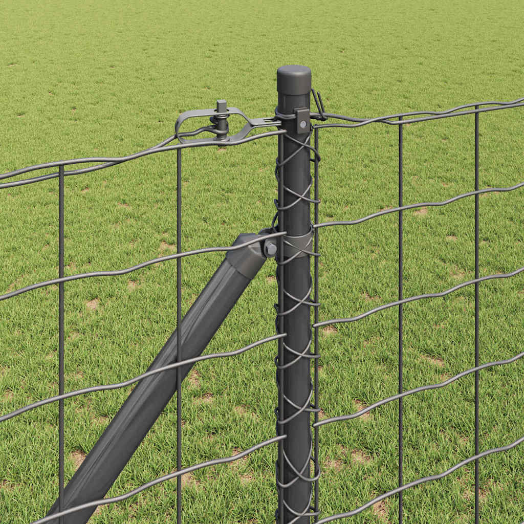 Schweißdrahtzaun mit Spikes 10 x 1,4 m (B x H)