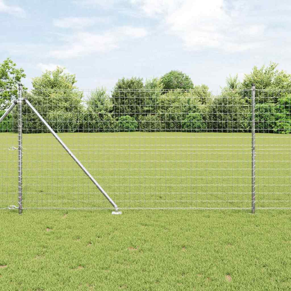 Schweißdrahtzaun mit Spikes 10 x 1,4 m (B x H)