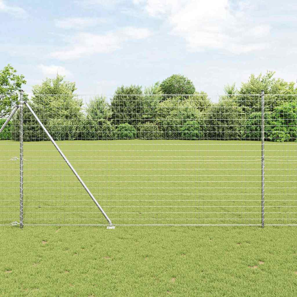 Schweißdrahtzaun mit Spikes 10 x 1,6 m (B x H)