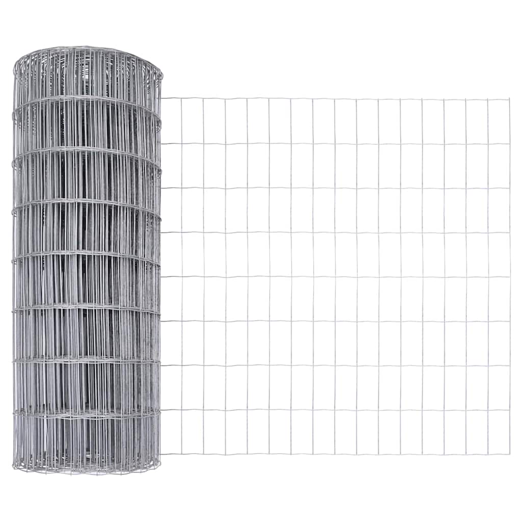Schweißdrahtzaun mit Spikes 10 x 0,6 m (B x H)