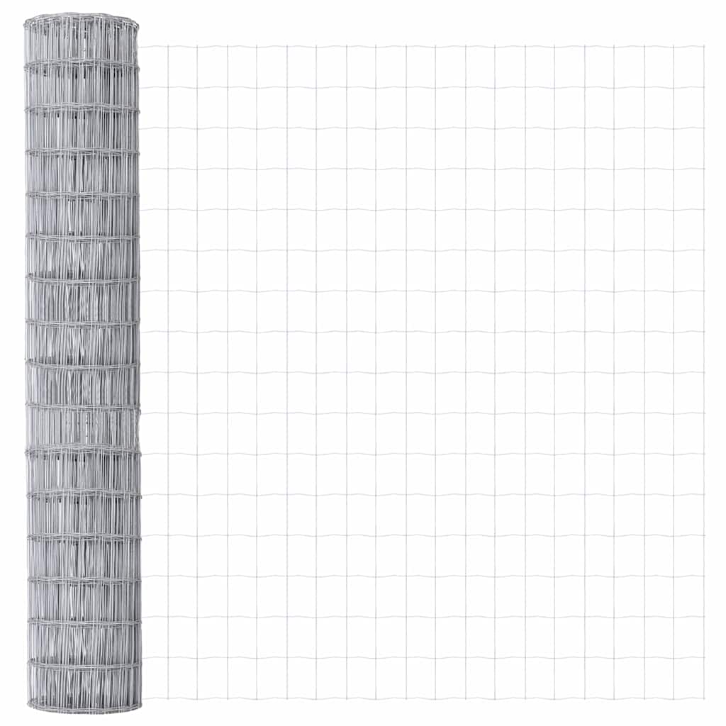 Schweißdrahtzaun mit Spikes 10 x 1,5 m (B x H)