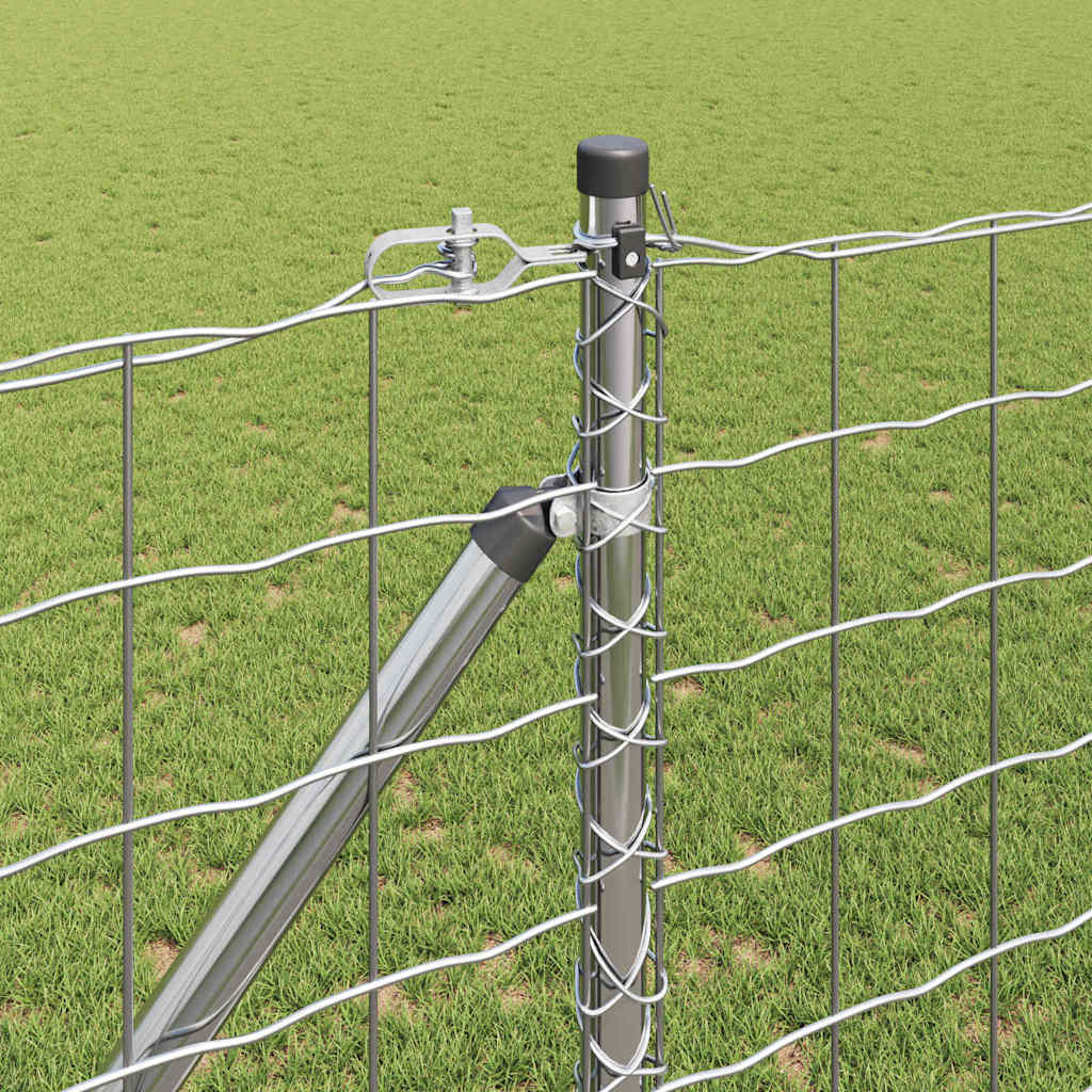 Schweißdrahtzaun mit Spikes 10 x 1,4 m (B x H)
