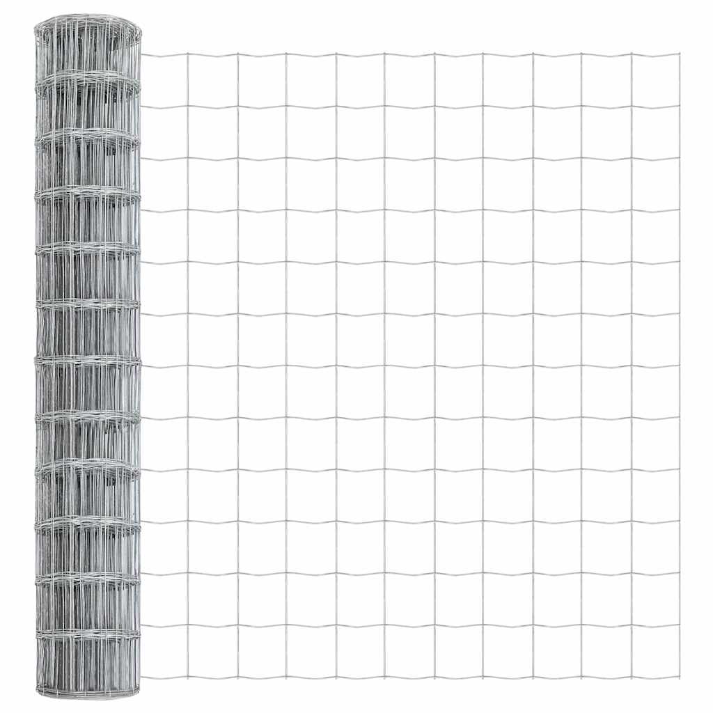 Schweißdrahtzaun mit Spikes 10 x 1,4 m (B x H)