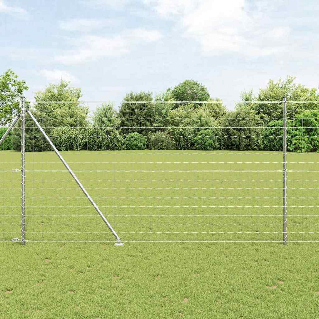 Schweißdrahtzaun mit Spikes 10 x 1,5 m (B x H)