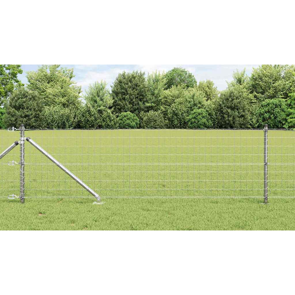 Schweißdrahtzaun mit Spikes 25 x 0,8 m (B x H)