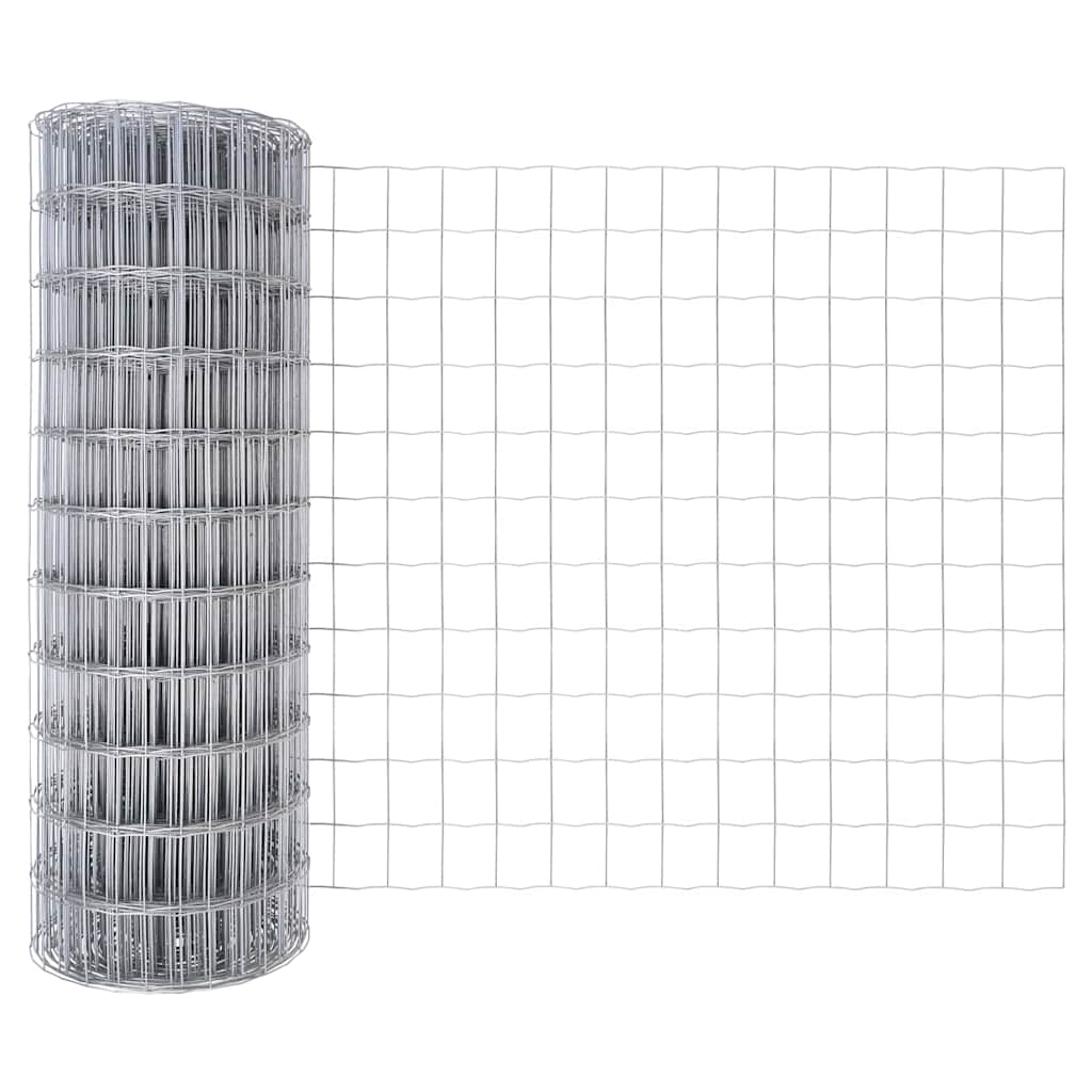Schweißdrahtzaun mit Spikes 10 x 0,6 m (B x H)