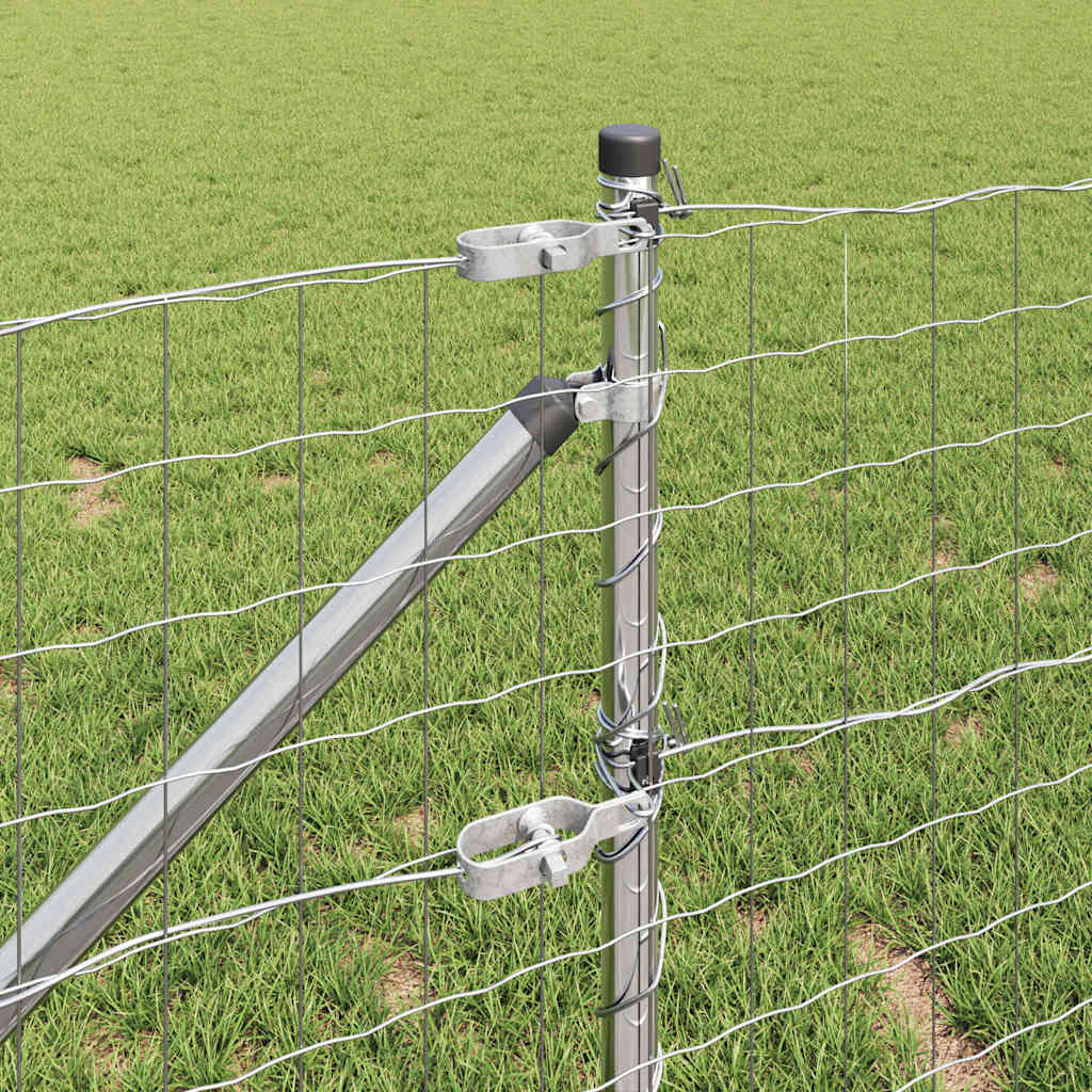 Schweißdrahtzaun mit Spikes 10 x 0,8 m (B x H)