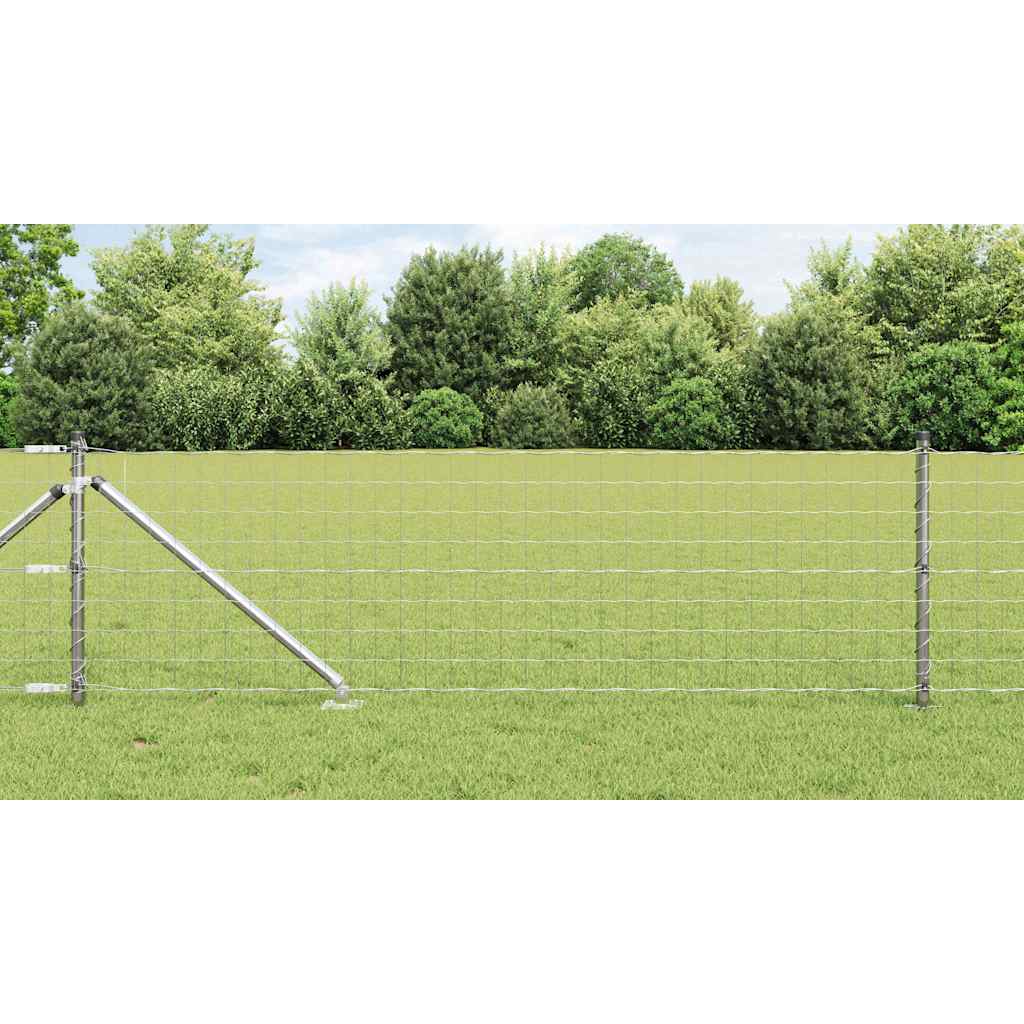Schweißdrahtzaun mit Spikes 25 x 0,4 m (B x H)