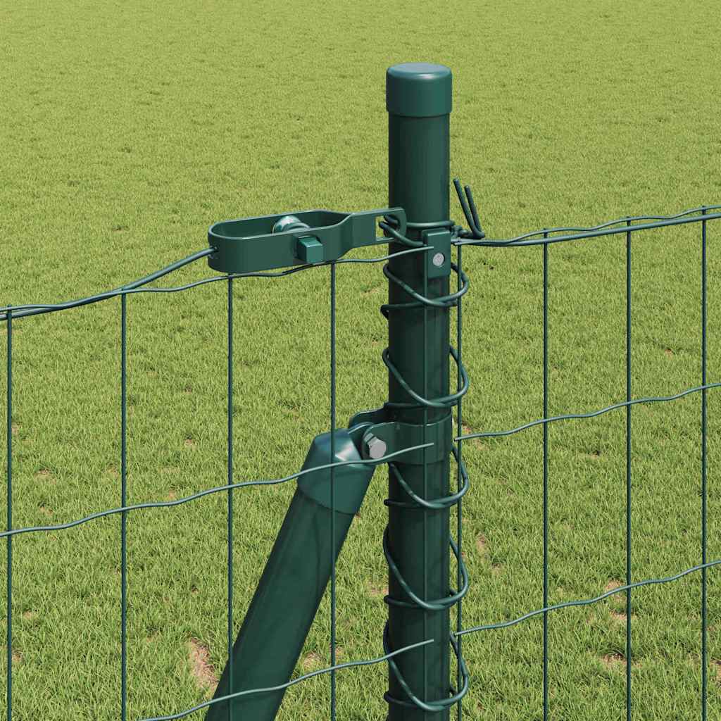 Geschweißter Drahtzaun mit Betonfundament 10 x 1,6 m (B x H)