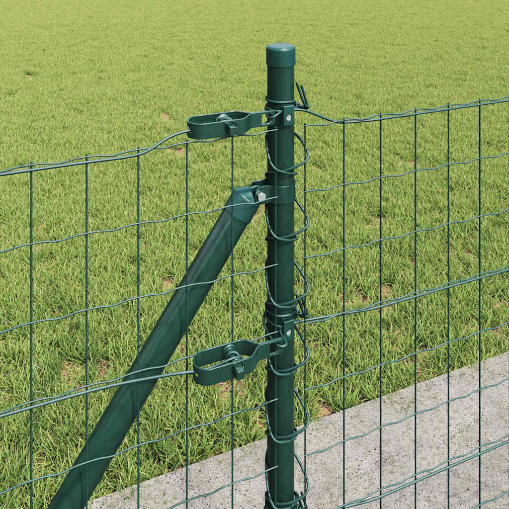 Geschweißter Drahtzaun mit Betonfundament 25 x 0,6 m (B x H)