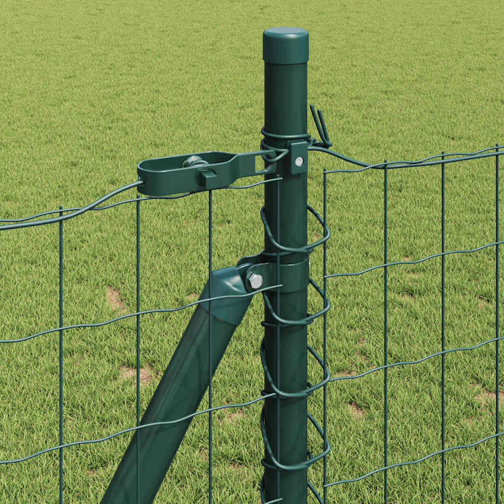 Geschweißter Drahtzaun mit Betonfundament 25 x 0,8 m (B x H)