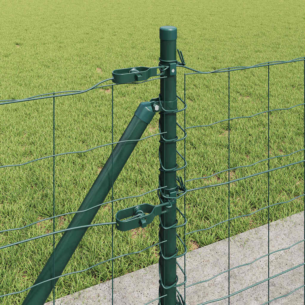 Geschweißter Drahtzaun mit Betonfundament 25 x 0,6 m (B x H)