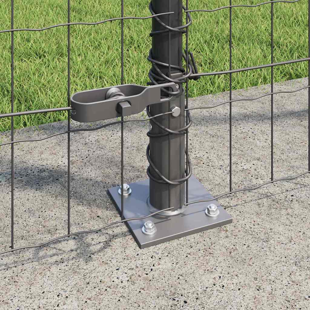 Geschweißter Drahtzaun mit Betonfundament 10 x 1,4 m (B x H)