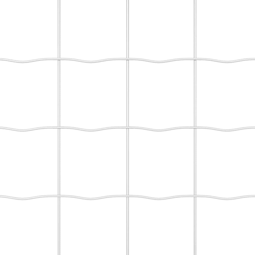 Geschweißter Drahtzaun mit Betonfundament 10 x 1,4 m (B x H)