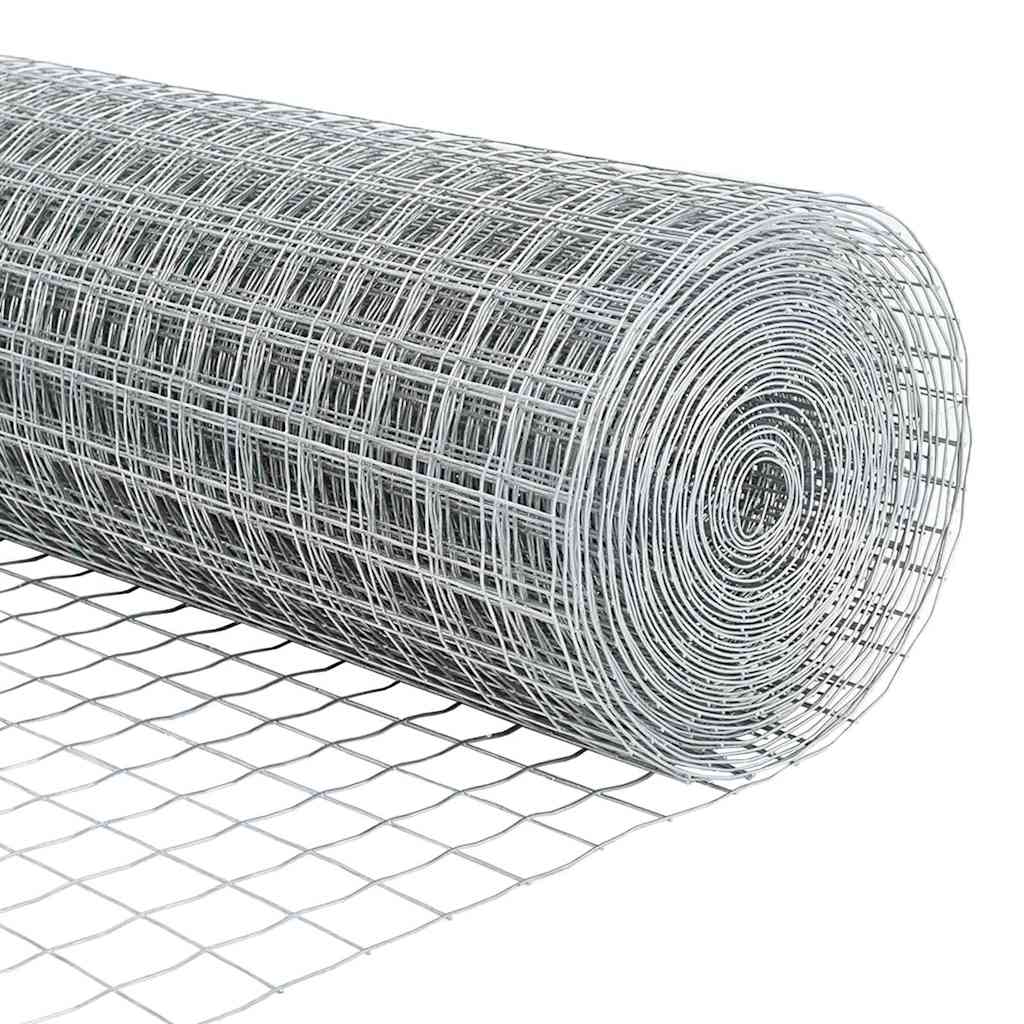 Geschweißter Drahtzaun mit Betonfundament 10 x 1,4 m (B x H)