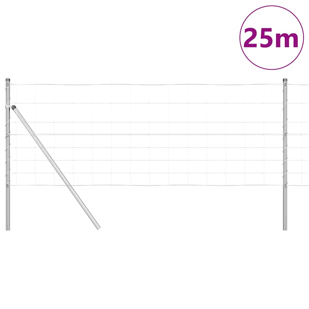 Ground Fix Geschweißter Drahtzaun 25 x 0,8 m (B x H)