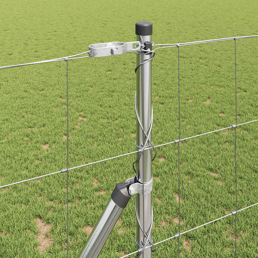 Ground Fix Geschweißter Drahtzaun 25 x 1,2 m Verzinkter Stahl