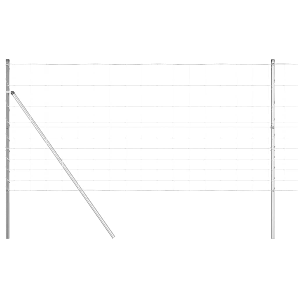 Ground Fix Geschweißter Drahtzaun 25 x 1,2 m Verzinkter Stahl