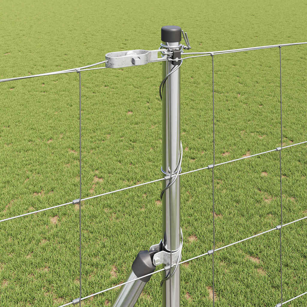 Ground Fix Geschweißter Drahtzaun 25 x 1,5 m Verzinkter Stahl