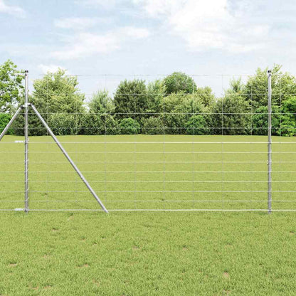 Ground Fix Geschweißter Drahtzaun 50 x 1,4 m Verzinkter Stahl