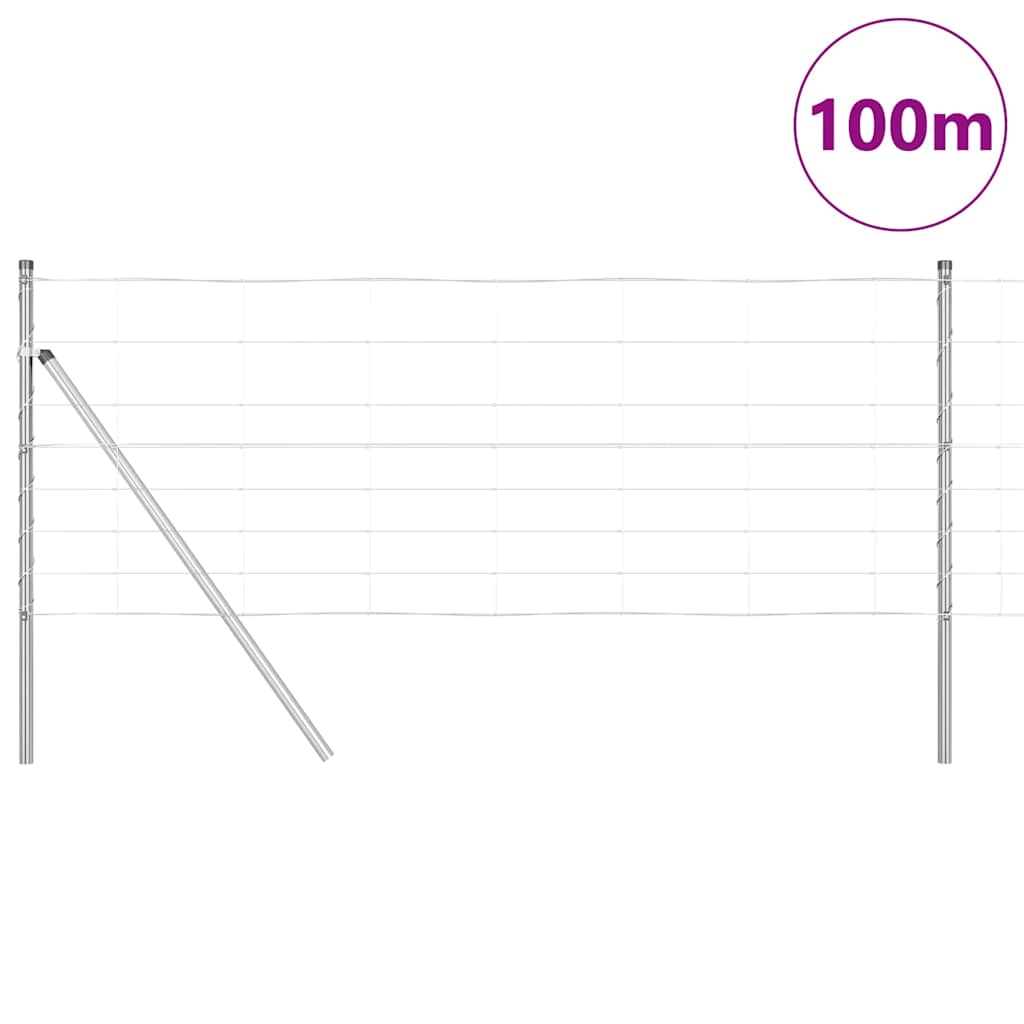 Ground Fix Geschweißter Drahtzaun 100 x 0,8 m (B x H)