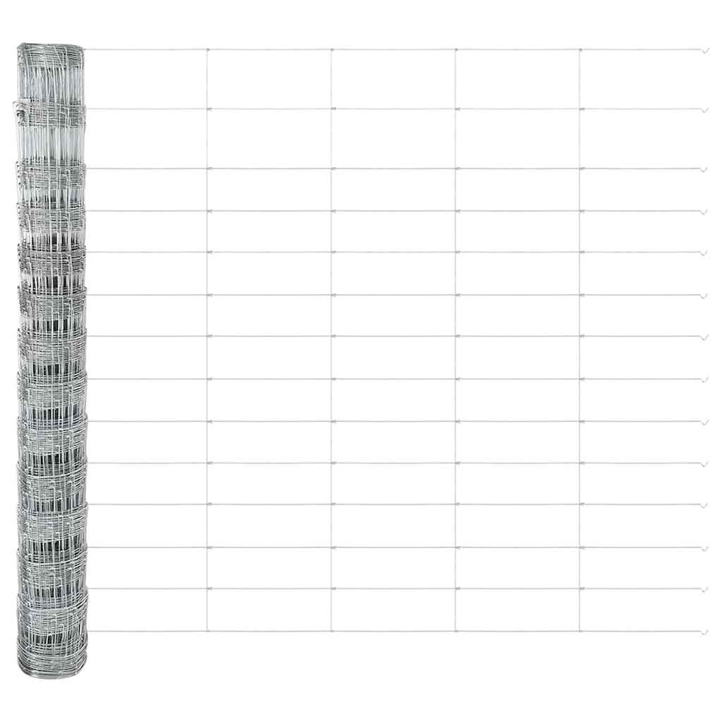Schweißdrahtzaun mit Spikes 25 x 1,4 m (B x H)
