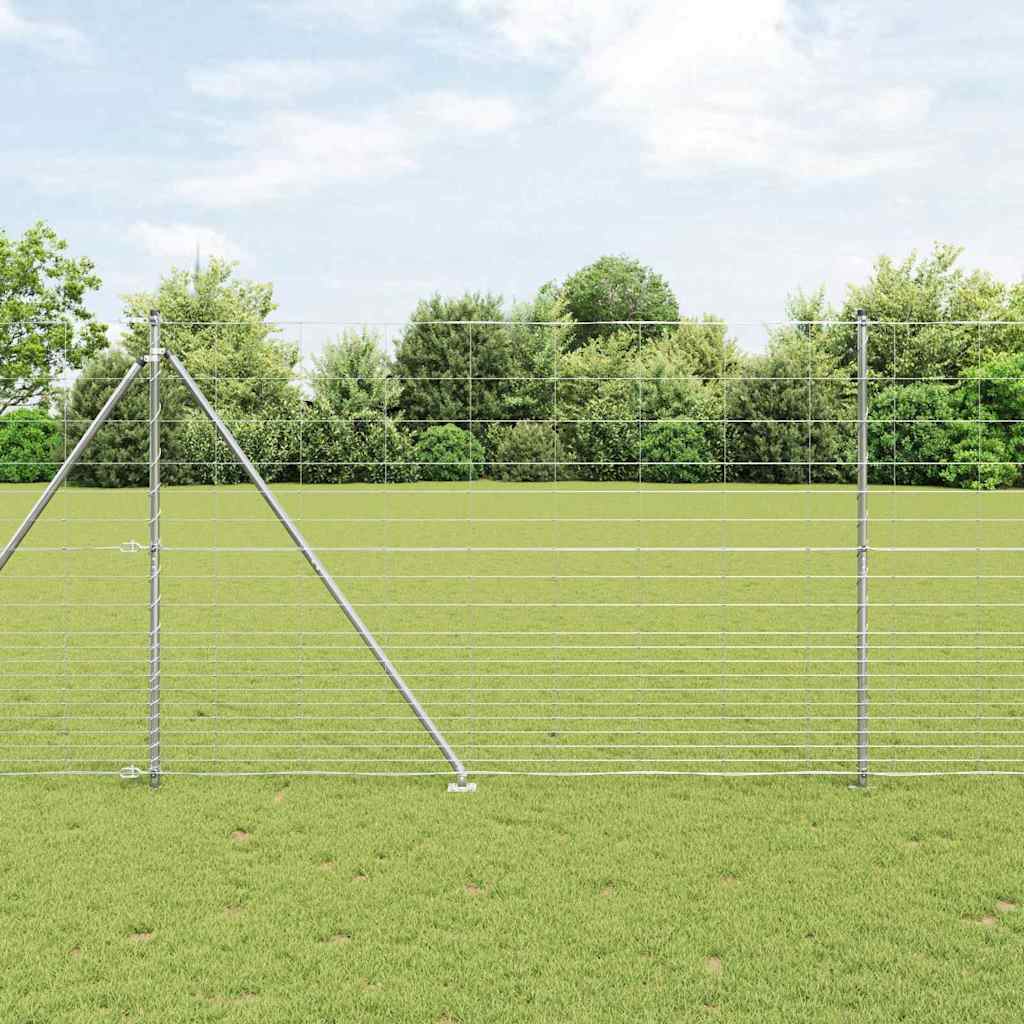 Schweißdrahtzaun mit Spikes 25 x 1,6 m (B x H)