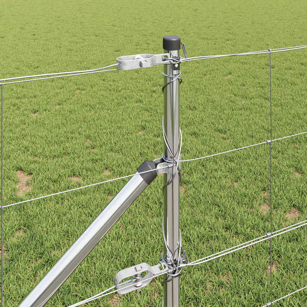 Schweißdrahtzaun mit Spikes 50 x 0,8 m (B x H)