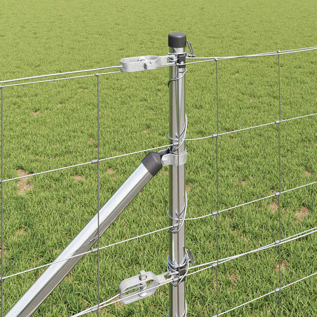 Schweißdrahtzaun mit Spikes 50 x 0,8 m (B x H)