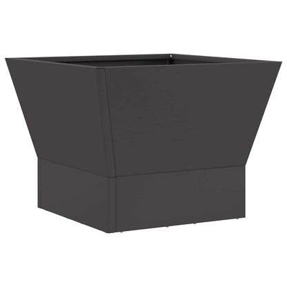 Feuerstelle Schwarz 40 x 40 x 35 cm Wetterfeststahl