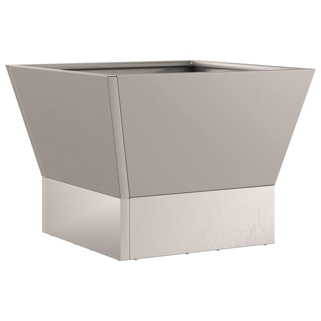Feuerstelle Rostoptik 40 x 40 x 35 cm Wetterfeststahl