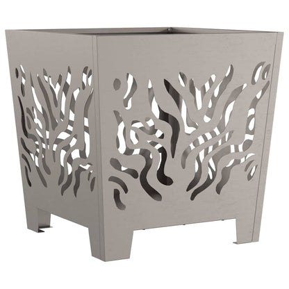 Feuerstelle Braun 40 x 40 x 40 cm Wetterfeststahl