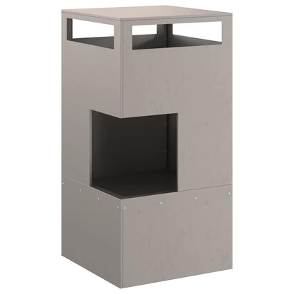 Feuerstelle Braun 50 x 50 x 100 cm Wetterfeststahl