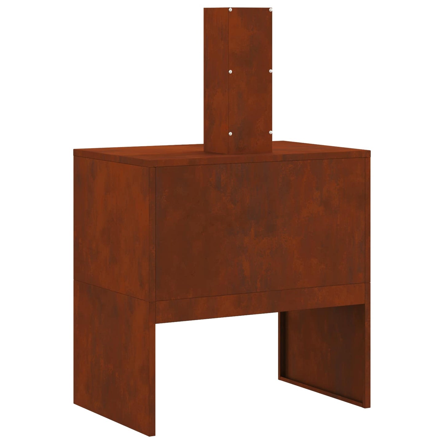Feuerstelle Rostig 60 x 40 x 96 cm Wetterfeststahl