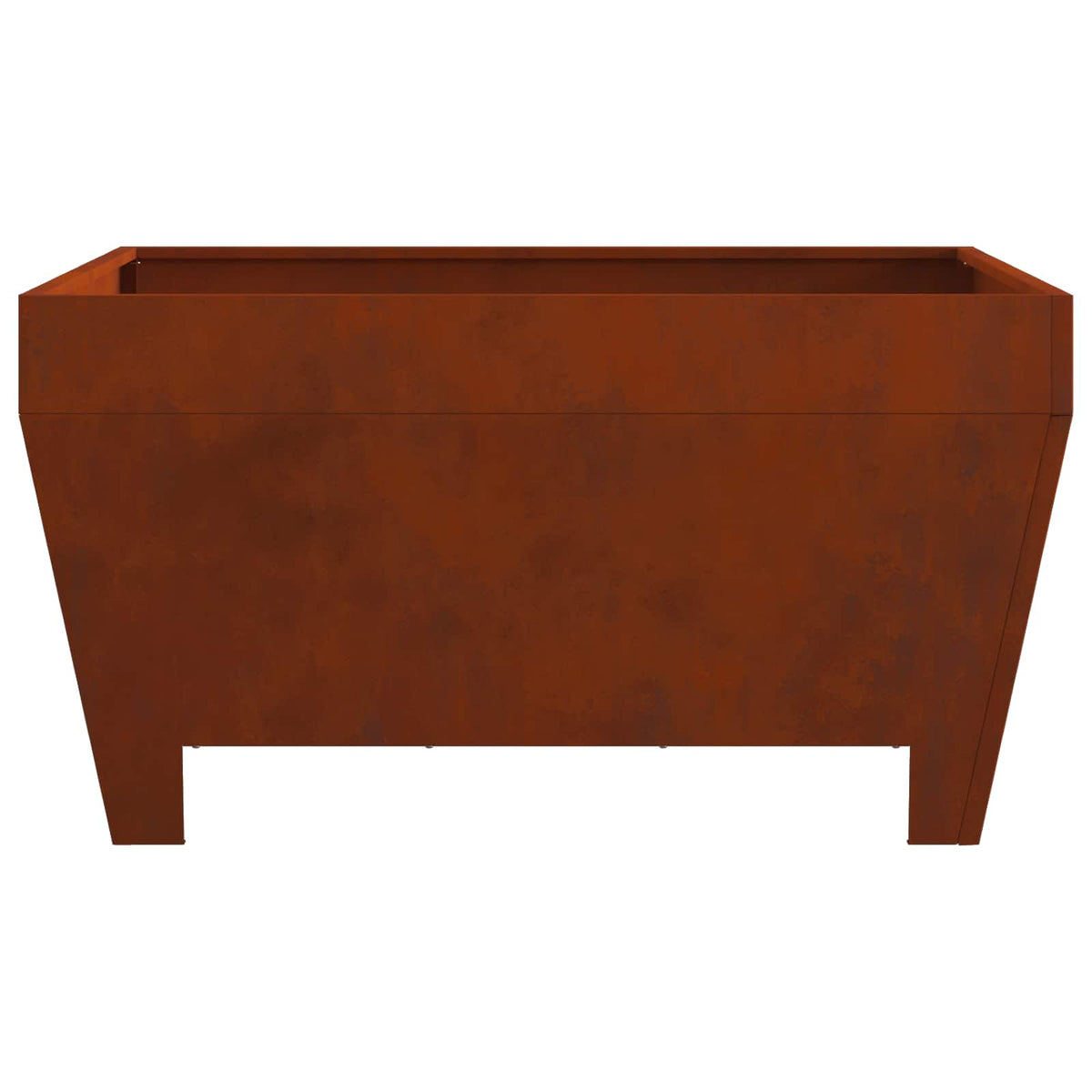 Feuerschale Rostig 80 x 80 x 43 cm Wetterfeststahl